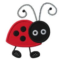 Buggy Ladybug Applique