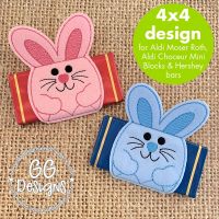 Bunny Chocolate Slider 4x4