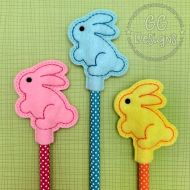 Sweet Bunny Pencil Topper