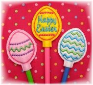 Easter Egg Pencil Toppers