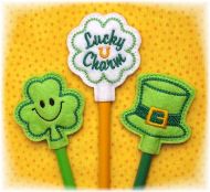 St Patrick's Pencil Toppers