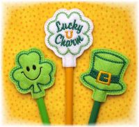 St Patrick's Pencil Toppers