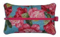 Quilted Zippered Tissue Case