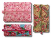 5x7 Quilted Zippered Pouch Set